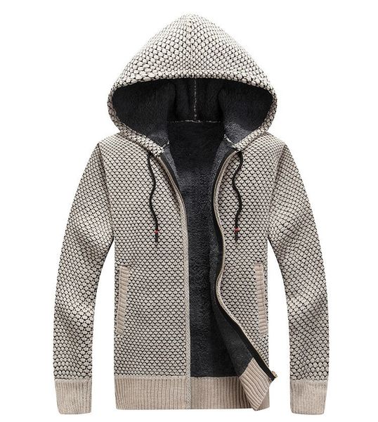 2021 winter jackets thick men's jacket color fit fur wool outerwear new autumn sweater with male pj48, White;black
2021 winter jackets thick men's jacket color fit fur wool outerwear new autumn sweater with male pj48, White;black