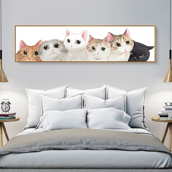 cartoon cute cat modern posters and prints canvas painting wall picture for living room kids bedroom cuadros home decor house decoration
cartoon cute cat modern posters and prints canvas painting wall picture for living room kids bedroom cuadros home decor house decoration