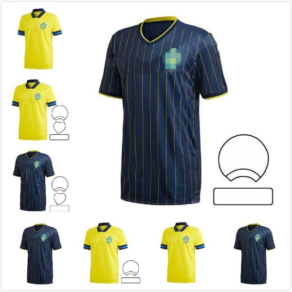20 21 sweden soccer jerseys ibrahimovic kallstrom larsson home away football shirt 20 21 national football team toivonen marcus berg shirt, Black;yellow
20 21 sweden soccer jerseys ibrahimovic kallstrom larsson home away football shirt 20 21 national football team toivonen marcus berg shirt, Black;yellow