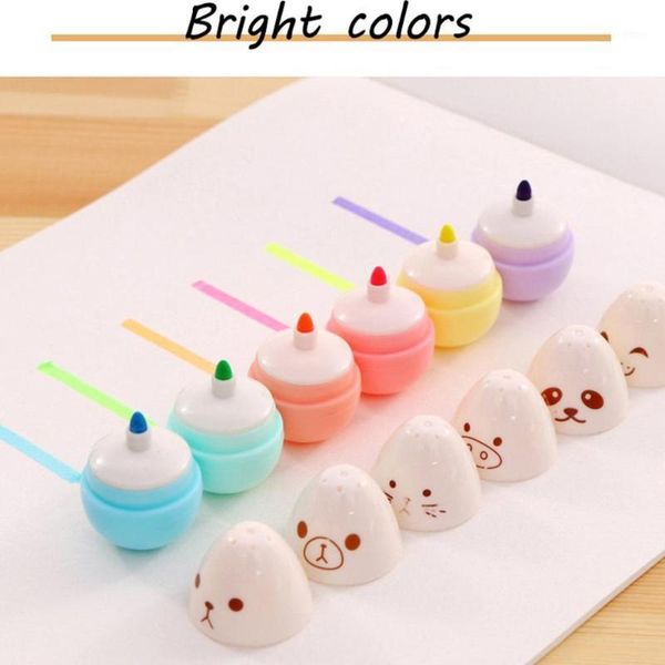 6 pcs/lot highlighter pen vitamin highlight marker diy color pens stationery office school supplies1, Black;red
6 pcs/lot highlighter pen vitamin highlight marker diy color pens stationery office school supplies1, Black;red