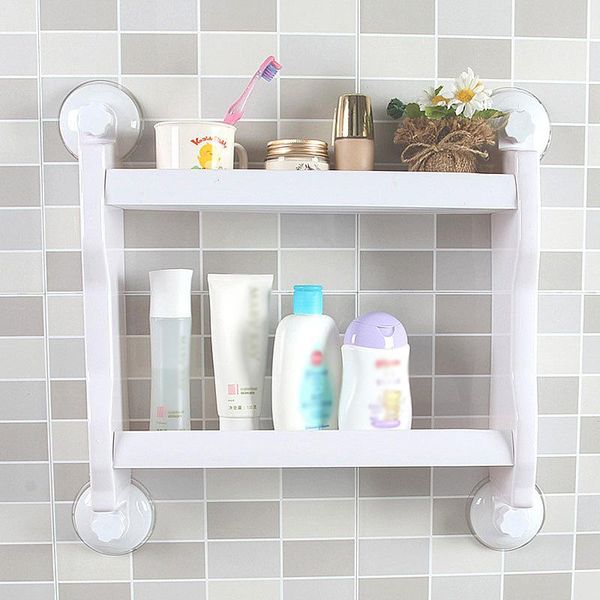 hooks & rails save space storage shelf double layer organizer home kitchen bathroom bedroom wall-mounted rack
hooks & rails save space storage shelf double layer organizer home kitchen bathroom bedroom wall-mounted rack
