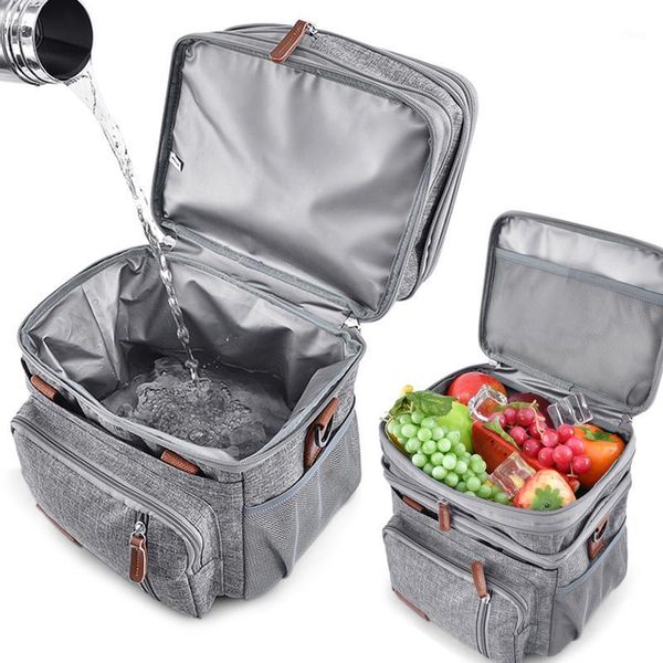 bag organizer portable cooler large lunch bags insulated women tote thermal men carry for picnic double deck gray1, Blue;pink
bag organizer portable cooler large lunch bags insulated women tote thermal men carry for picnic double deck gray1, Blue;pink