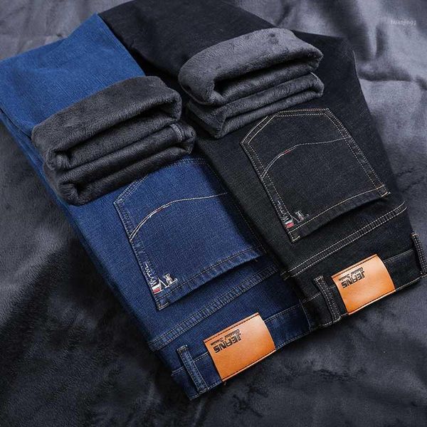 2020 winter men warm jeans business fashion classic style stretch denim trousers male fleece thick casual pants plus size1, Blue
2020 winter men warm jeans business fashion classic style stretch denim trousers male fleece thick casual pants plus size1, Blue
