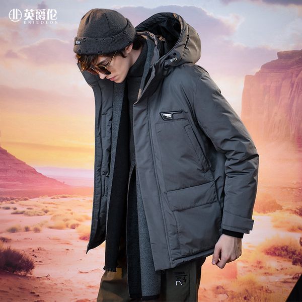 enjeolon men down jackets south korean style simplicity duck down coats men hoodies jackets brand man clothes yr2407 q1209, Black
enjeolon men down jackets south korean style simplicity duck down coats men hoodies jackets brand man clothes yr2407 q1209, Black