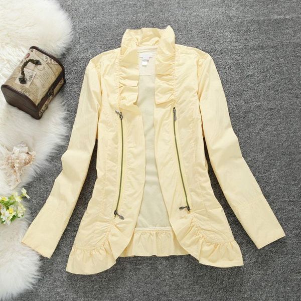 women's jackets wholesale- spring fashion women basic coats beige yellow bomber jacket pocket zipper cardigan outwear woman autumn coat, Black;brown
women's jackets wholesale- spring fashion women basic coats beige yellow bomber jacket pocket zipper cardigan outwear woman autumn coat, Black;brown