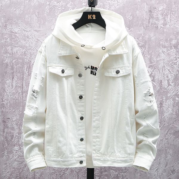 spring 2021 and fall the new stripe denim korean-style jacket in sleeve long sleeves beautiful men's clothes pwoe, White;black
spring 2021 and fall the new stripe denim korean-style jacket in sleeve long sleeves beautiful men's clothes pwoe, White;black