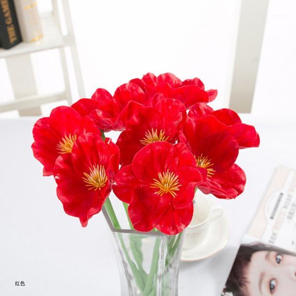 1 pcs real touch flowers latex tulips flower artificial bouquet fake flower bridal bouquet home decorate flowers for wedding1
1 pcs real touch flowers latex tulips flower artificial bouquet fake flower bridal bouquet home decorate flowers for wedding1