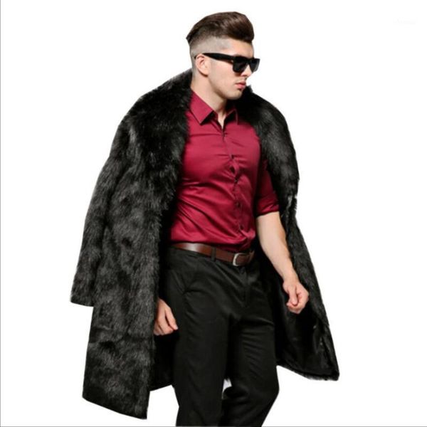 s-6xl 2020 autumn and winter new men plush fur coat imitation fur coat european and american long winter plus size clothes1, Black
s-6xl 2020 autumn and winter new men plush fur coat imitation fur coat european and american long winter plus size clothes1, Black