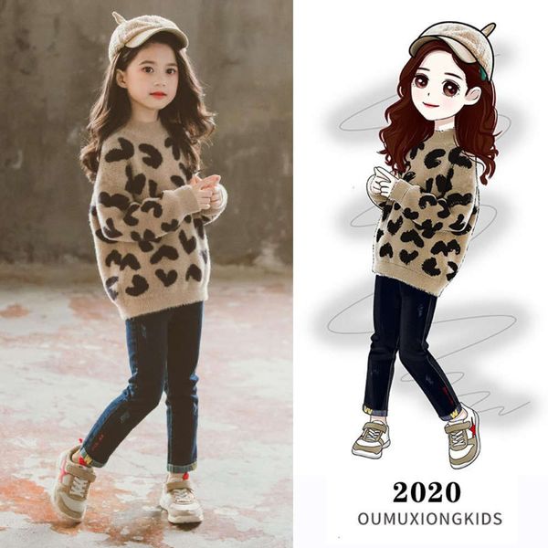 mink cashmere sweater 2020 girls' new plush thickened foreign sle autumn and winter clothing children's knitted bottomcoat, Blue
mink cashmere sweater 2020 girls' new plush thickened foreign sle autumn and winter clothing children's knitted bottomcoat, Blue