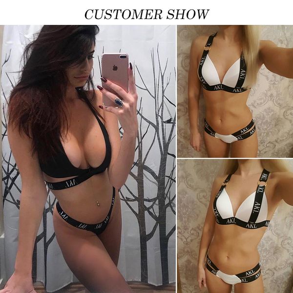 in-x push up bikini set letter print swimsuit female bandage black swimwear women biquini swimming bathing suit bather y200319, White;black
in-x push up bikini set letter print swimsuit female bandage black swimwear women biquini swimming bathing suit bather y200319, White;black