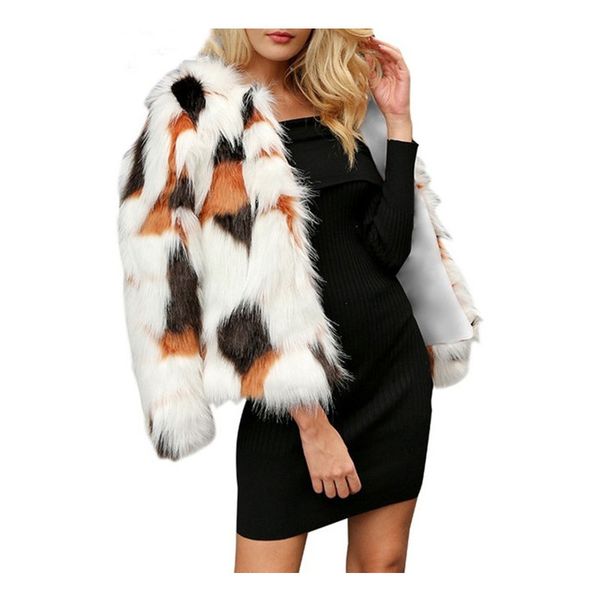 faux fur coat women's casual autumn and winter new style korean version of the whole leather imitation fox fur coat trend, Black
faux fur coat women's casual autumn and winter new style korean version of the whole leather imitation fox fur coat trend, Black