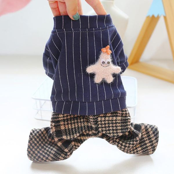 blue pink colors jumpsuits for pets autumn and winter comfortable furry four-legged pet clothing with small stars printed
blue pink colors jumpsuits for pets autumn and winter comfortable furry four-legged pet clothing with small stars printed