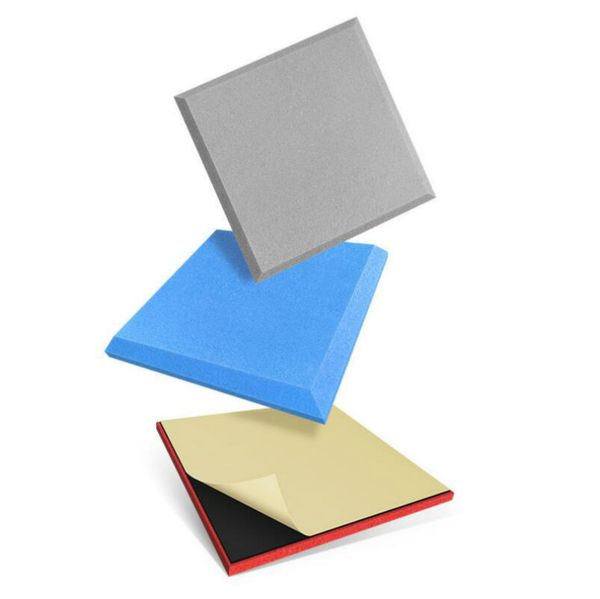 creative new acoustic panels soundproof wall stickers sponge studio foam treatment excellent sound sticker decoration 50*50cm
creative new acoustic panels soundproof wall stickers sponge studio foam treatment excellent sound sticker decoration 50*50cm