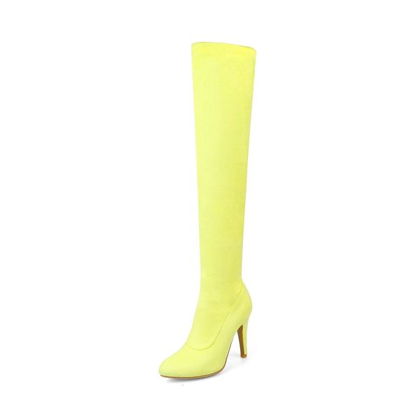 size 2021 new 34-48 fall fashion winter stretch thigh high woman on knee boots o08c, Black
size 2021 new 34-48 fall fashion winter stretch thigh high woman on knee boots o08c, Black