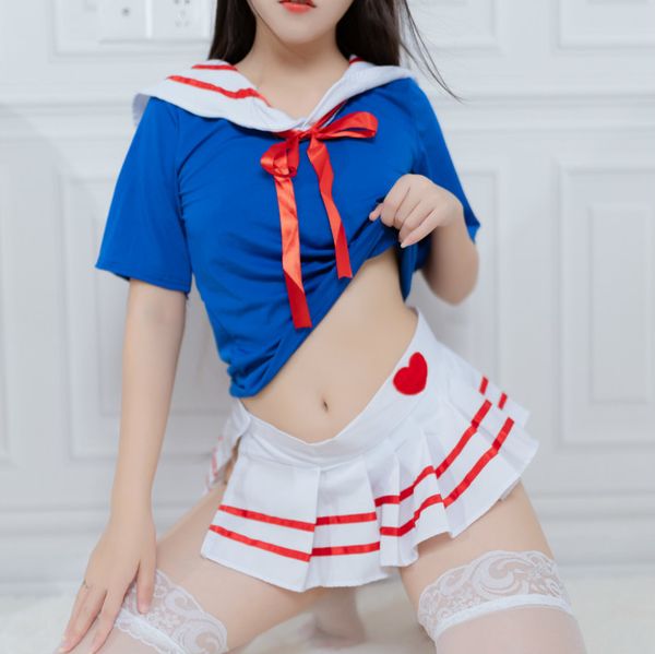 lolita anime cosplay dress japanese school girl jk uniform beautiful sailor lingerie cheerleader role play costumes, Black
lolita anime cosplay dress japanese school girl jk uniform beautiful sailor lingerie cheerleader role play costumes, Black