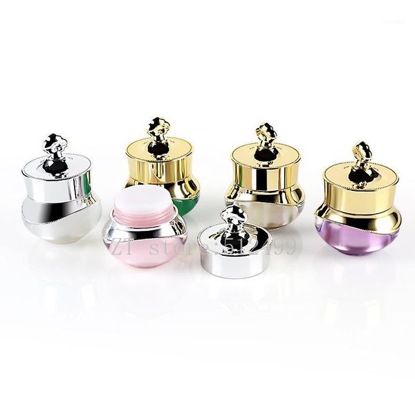 5g 20pcs acrylic empty crown cosmetic cream container,diy purple/white/pink/green portable jar, professional facial cream bottle1
5g 20pcs acrylic empty crown cosmetic cream container,diy purple/white/pink/green portable jar, professional facial cream bottle1