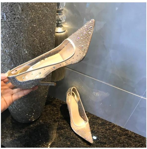 lavish crystal embellished wedding shoes, lace high-heeled shoes with pointed flash and thin high-heeled shoes, Black
lavish crystal embellished wedding shoes, lace high-heeled shoes with pointed flash and thin high-heeled shoes, Black