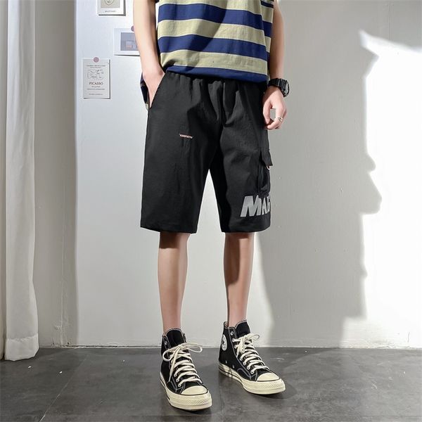 shorts men's 2020 new summer wear casual loose tide brand trendy beach sports thin 5-point pants, White;black
shorts men's 2020 new summer wear casual loose tide brand trendy beach sports thin 5-point pants, White;black