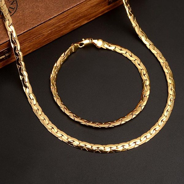bangrui new jewelry necklace bracelet wholesale trendy 7mm width cuban chain men necklace bracelet ethiopian jewelry sets, Silver
bangrui new jewelry necklace bracelet wholesale trendy 7mm width cuban chain men necklace bracelet ethiopian jewelry sets, Silver