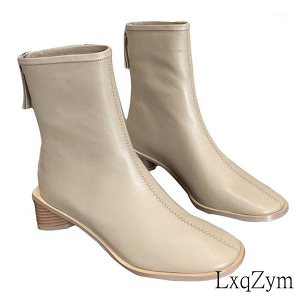 boots brand vintage style 2021 fashion elegant women leather back zip chunky heel high heels round toe slip on white black ankle boots1
boots brand vintage style 2021 fashion elegant women leather back zip chunky heel high heels round toe slip on white black ankle boots1