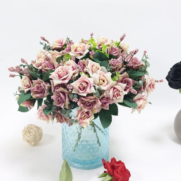 mini korean retro 10 heads small angle rose simulation artificial silk bouquet bride home living room garden l decorative
mini korean retro 10 heads small angle rose simulation artificial silk bouquet bride home living room garden l decorative