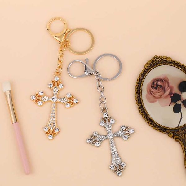 fashion cross crystal keychain ring for women men rhinestone key rings charm accessories for car bag key holder jewelry gifts kimter-k289fa
fashion cross crystal keychain ring for women men rhinestone key rings charm accessories for car bag key holder jewelry gifts kimter-k289fa