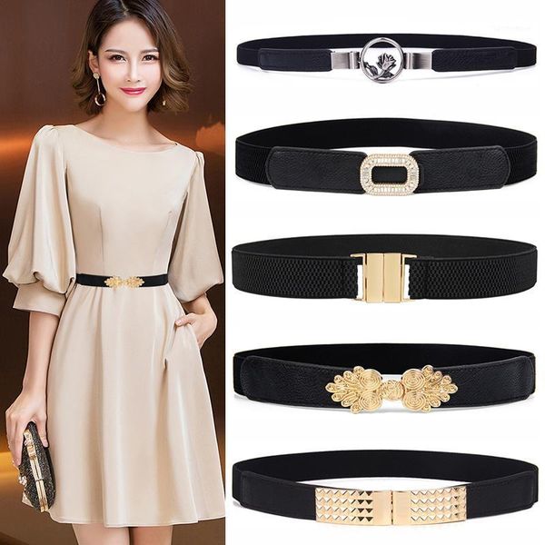 belts charming black elastic waistbands thin strench cummerbunds for women dress wedding accessories fashion flower buckle alloy gold1, Black;brown
belts charming black elastic waistbands thin strench cummerbunds for women dress wedding accessories fashion flower buckle alloy gold1, Black;brown