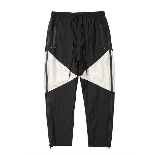 men's pants high street style hip hop stitched zipper waterproof casual pants, Black
men's pants high street style hip hop stitched zipper waterproof casual pants, Black