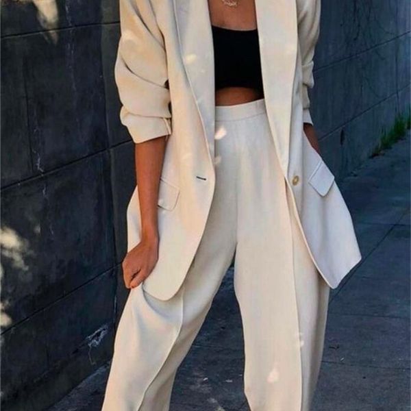 lady women suits set 2020 spring and autumn white peak lapel slim professional 2 piece set suit women's pantsuit customi made t200817
lady women suits set 2020 spring and autumn white peak lapel slim professional 2 piece set suit women's pantsuit customi made t200817