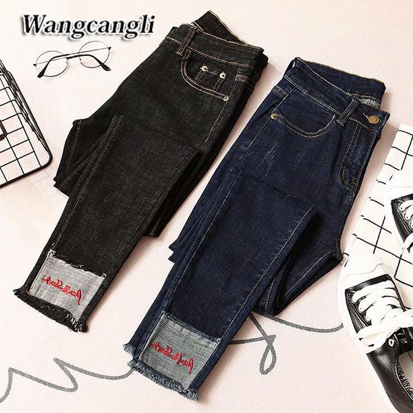 2020 new fashion jeans woman trousers black&blue high waist jeans for women skinny mom female stretch denim pants
2020 new fashion jeans woman trousers black&blue high waist jeans for women skinny mom female stretch denim pants