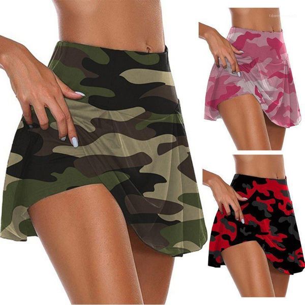 women's shorts women high waisted 2-in-1 sport skorts colorful camouflage printed quick dry pleated golf skirts athletic running shorts, White;black
women's shorts women high waisted 2-in-1 sport skorts colorful camouflage printed quick dry pleated golf skirts athletic running shorts, White;black