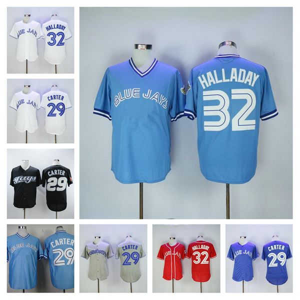 29 joe carter jerseys 32 roy halladay flexbase all stitched blue jays baseball jerseys men women kids youth, Blue;black
29 joe carter jerseys 32 roy halladay flexbase all stitched blue jays baseball jerseys men women kids youth, Blue;black