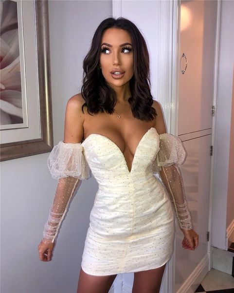 casual dresses polka dot sequin dress mesh sheer long sleeve v neck summer 2021 white glitter party mini clothes vestido, Black;gray
casual dresses polka dot sequin dress mesh sheer long sleeve v neck summer 2021 white glitter party mini clothes vestido, Black;gray