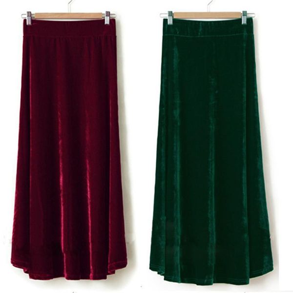 xs-10xl new long maxi a-line women elastic waist winter customer made velour pleated velvet skirt, Black
xs-10xl new long maxi a-line women elastic waist winter customer made velour pleated velvet skirt, Black