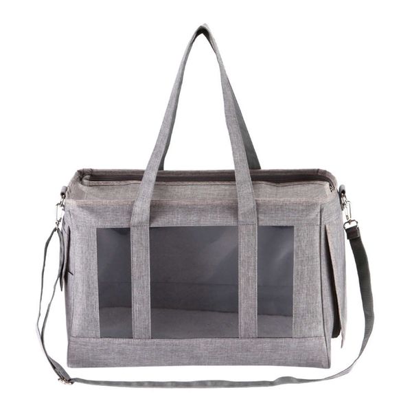 out carrying hidden transparent pet cat dog bag