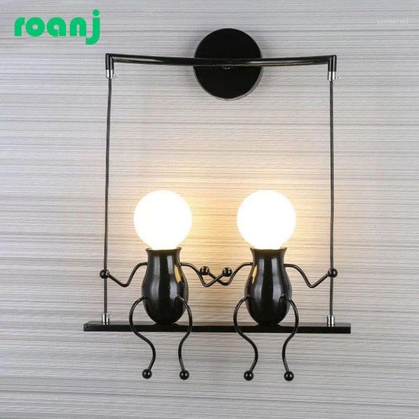 modern fashion creative wall lamp led wall lamp bedside nordic doll iron dwarf children's room hanging decorative1
modern fashion creative wall lamp led wall lamp bedside nordic doll iron dwarf children's room hanging decorative1