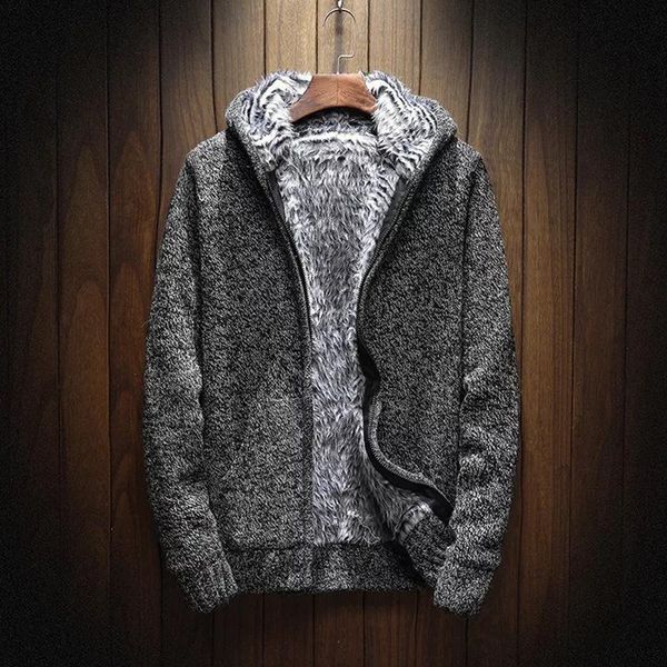 men's sweaters autumn winter thick jackets casual warm hoodies fur inside outwear mens hooded coat thermal sweatshirt, White;black
men's sweaters autumn winter thick jackets casual warm hoodies fur inside outwear mens hooded coat thermal sweatshirt, White;black