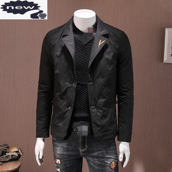men brand fashion slim warm outerwear winter long sleeve white duck down short coats business suit jacket q1209, Black
men brand fashion slim warm outerwear winter long sleeve white duck down short coats business suit jacket q1209, Black
