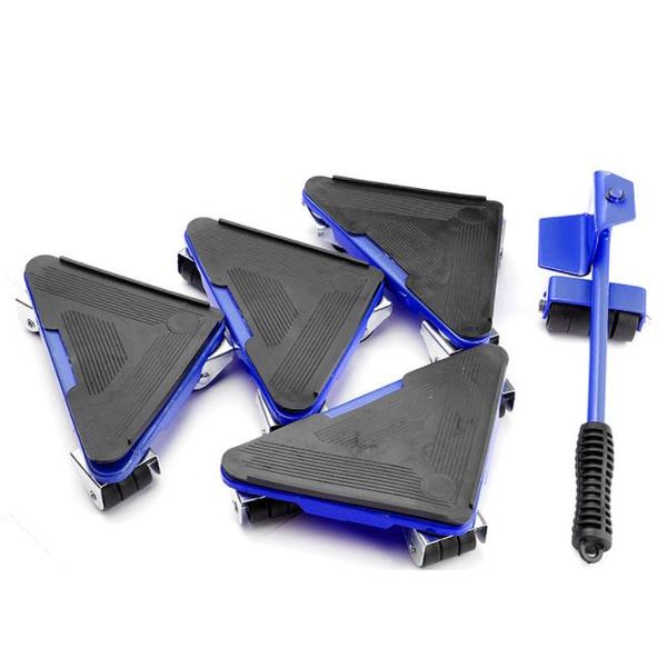 5-piece set of triangular iron mover movable universal wheel moving tool portable heavy object moving tool
5-piece set of triangular iron mover movable universal wheel moving tool portable heavy object moving tool