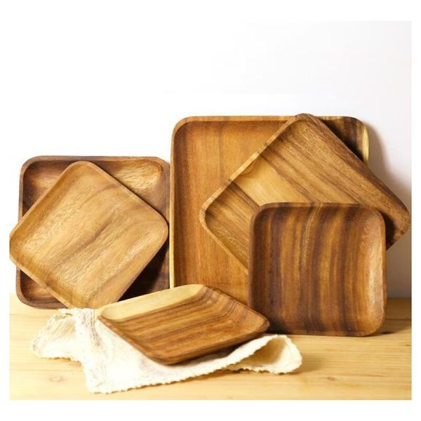 new art plate acacia wooden tray dinner plate food dessert tea plate round square rectangle dinnerware wholesale
new art plate acacia wooden tray dinner plate food dessert tea plate round square rectangle dinnerware wholesale