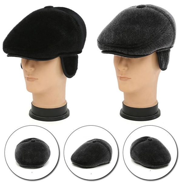 winter men faux fur berets hats vintage flat caps male spring autumn gray black warm adjustable hats 2020 new, Blue;gray
winter men faux fur berets hats vintage flat caps male spring autumn gray black warm adjustable hats 2020 new, Blue;gray