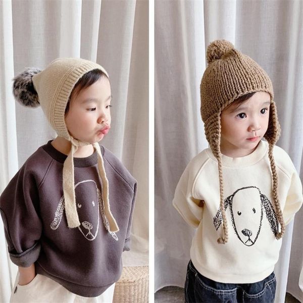 baby winter clothing boys sweatshirts kids cartoon sweatshirt clothes warm hoodies 1-6 years girl plus velvet long sleeve lj201216, Black
baby winter clothing boys sweatshirts kids cartoon sweatshirt clothes warm hoodies 1-6 years girl plus velvet long sleeve lj201216, Black