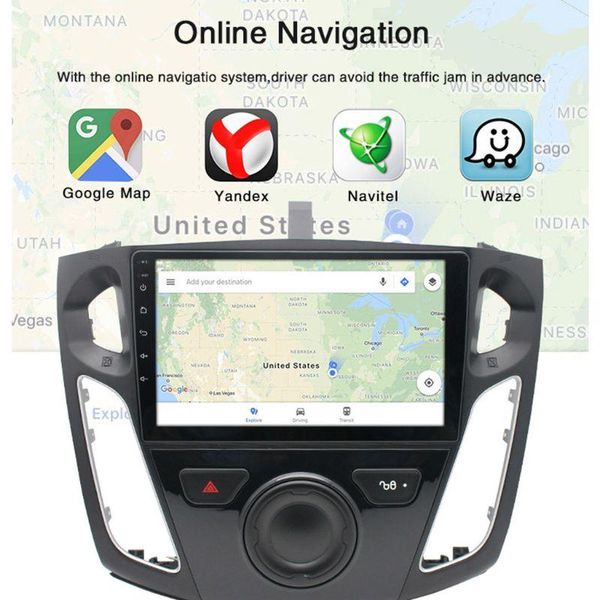 car video 9 inch quad core 1g running 16g memory radio gps touch navigator for focus q39f
car video 9 inch quad core 1g running 16g memory radio gps touch navigator for focus q39f