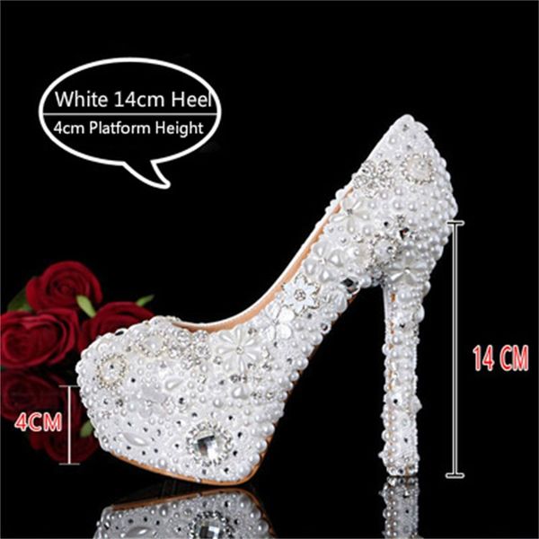wedding women pearl bridal crystal party at night white bombs super high heels round toe shoes lady size nxh1, Black
wedding women pearl bridal crystal party at night white bombs super high heels round toe shoes lady size nxh1, Black