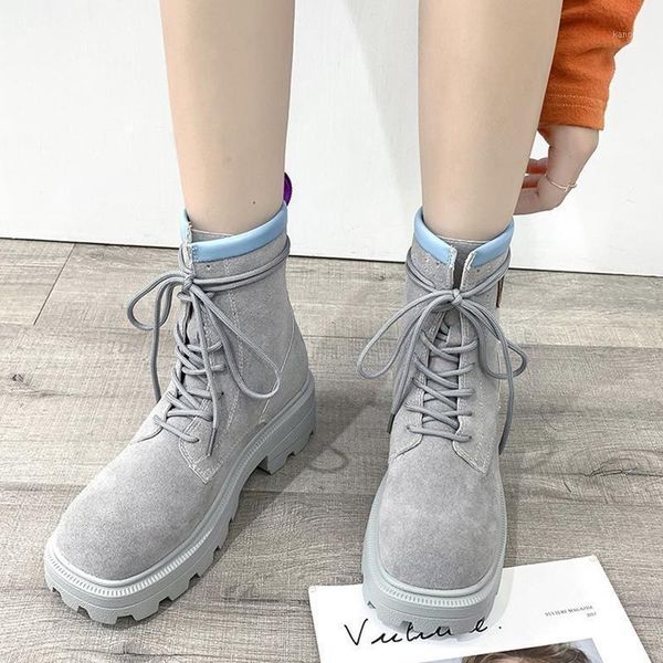 boots lucyever faux suede square heels ankle women fashion round toe platform motorcycle woman lace up plus size shoes 431, Black
boots lucyever faux suede square heels ankle women fashion round toe platform motorcycle woman lace up plus size shoes 431, Black
