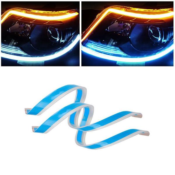 daytime running lights 2 pieces flexible ultra thin waterproof cob fog lamp strip car turn signal lamp headlights car styling1
daytime running lights 2 pieces flexible ultra thin waterproof cob fog lamp strip car turn signal lamp headlights car styling1