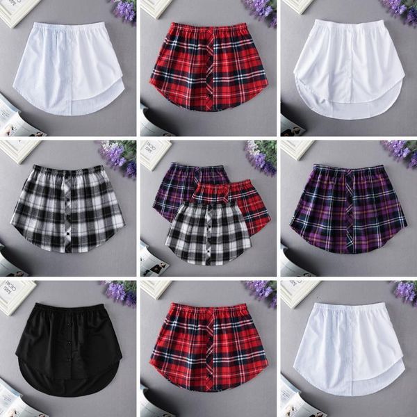2020 spring plaid mini fake skirt irregular false shirt skirt half-body female skirts womens jupe short a word saia, Black
2020 spring plaid mini fake skirt irregular false shirt skirt half-body female skirts womens jupe short a word saia, Black