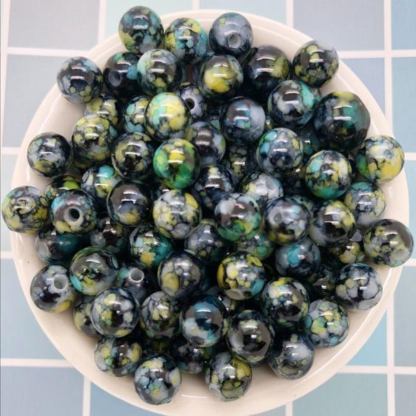 new 50pcs 8mm diy double color multicolor acrylic round pearl loose beads jewelry maki bbybgq, Black
new 50pcs 8mm diy double color multicolor acrylic round pearl loose beads jewelry maki bbybgq, Black