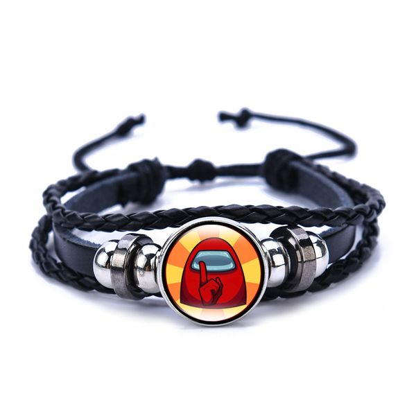 among us game bracelet men women tassels bracelets wristband among us black pu leather bracelets wrist band bangle chain e111904, Red;brown
among us game bracelet men women tassels bracelets wristband among us black pu leather bracelets wrist band bangle chain e111904, Red;brown
