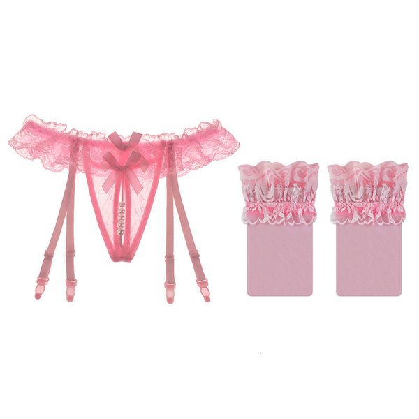 lace transparent underwear women's bow floral panties garters belt for thigh high stockings female erotic lingerie, Black;white
lace transparent underwear women's bow floral panties garters belt for thigh high stockings female erotic lingerie, Black;white